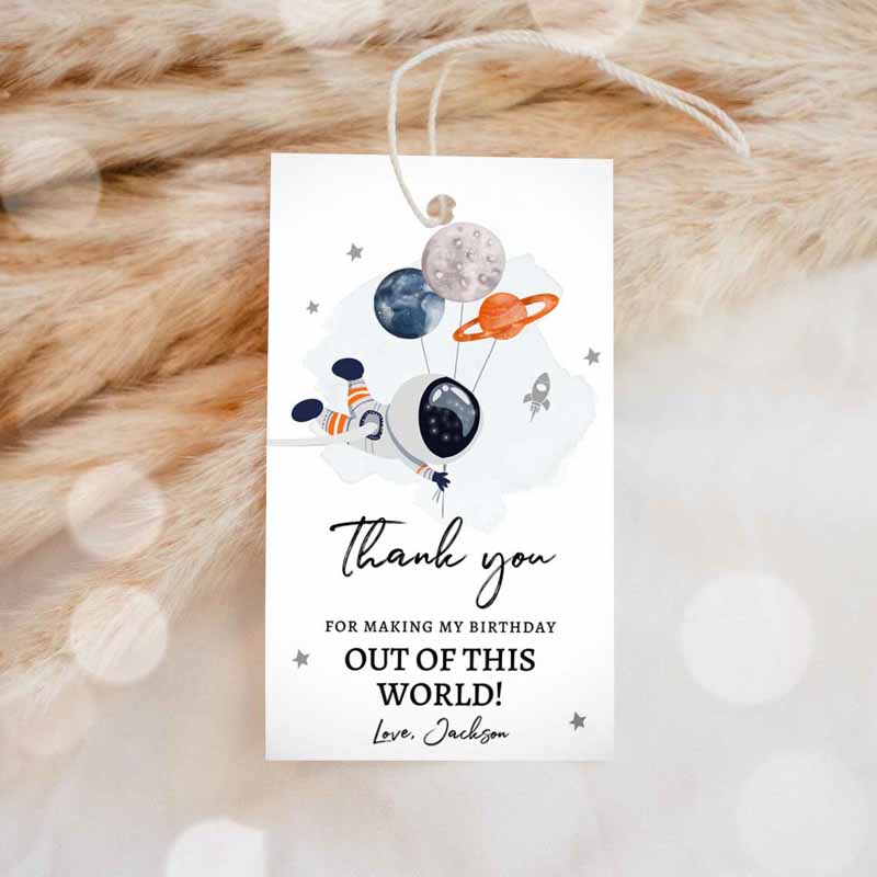 1 editable outer space favor tags astronaut birthday thank you label galaxy gift tags trip out of world planets template corjl printable 0366 1