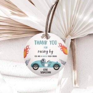 Racing Car Invitation, Two Fast Birthday, Favor Tag, Race Car Party, Favor Tag, Race Invitation