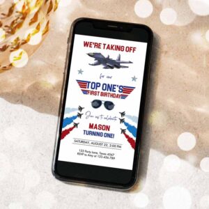 2 editable fighter pilot birthday evite fighter jet pilot 1st one invite boy military jet download phone electronic corjl template 0469 1