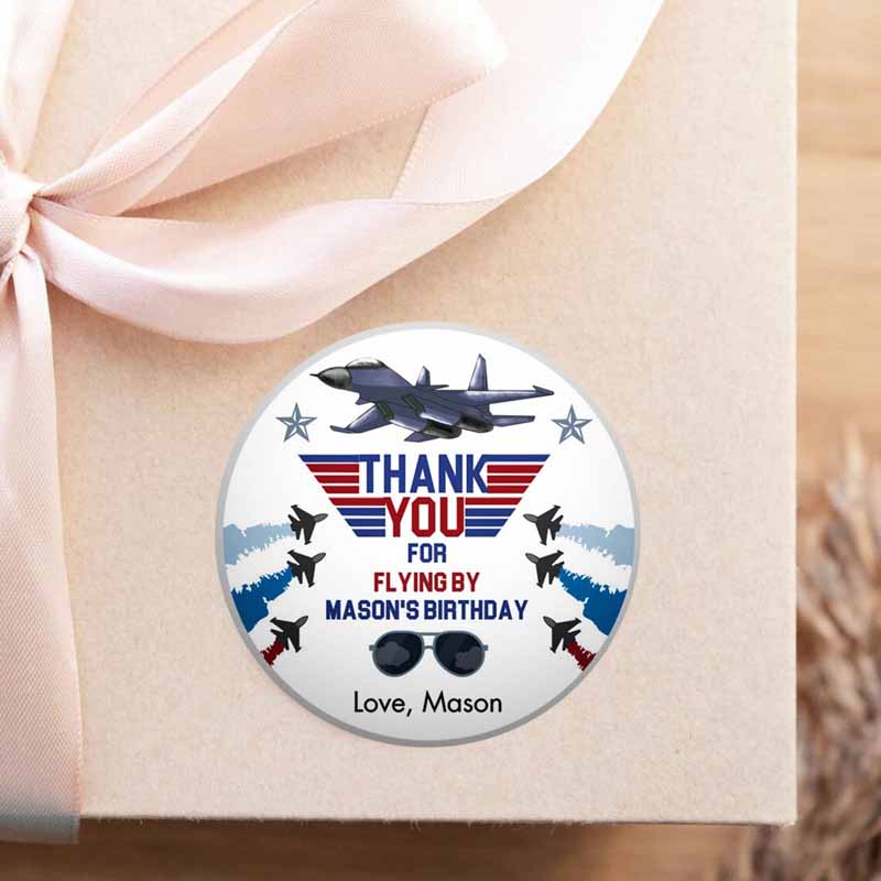 2 editable fighter pilot favor tags birthday thank you tag fighter jet pilot 1st one boy military jet airplane sticker boy corjl template 0469 1