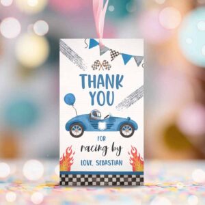 2 editable two fast birthday favor tag race car party favor tag race car 2nd birthday gift tag two fast 2 birthday party instant download db5 1