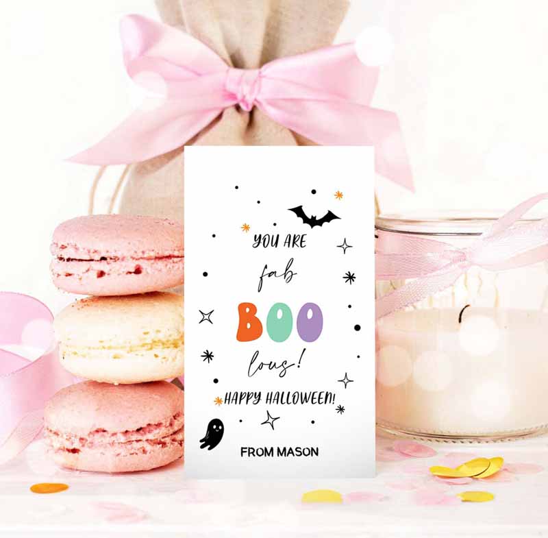 3 editable halloween favor tags ghost gift tags fab boo lous teacher appreciation ghost treat tag download printable template corjl 0261 1