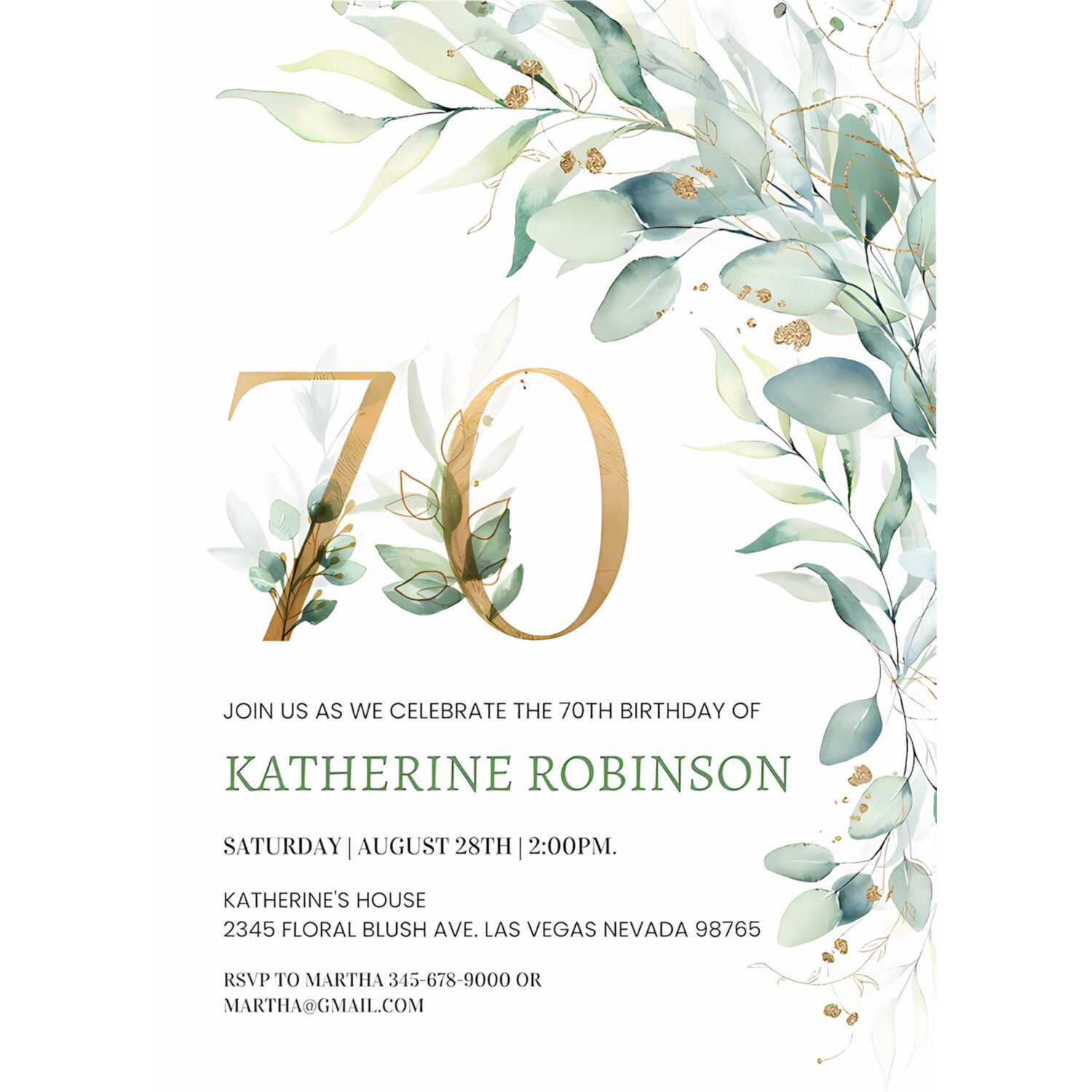 70th birthday invitation editable brunch invitation 70th birthday invite for her adult birthday 4