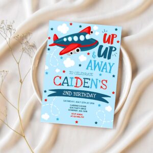Editable airplane birthday invitation airplane birthday party plane party aircraft birthday party airplane 1st birthday 1