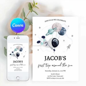 Out of This World Birthday Invitation