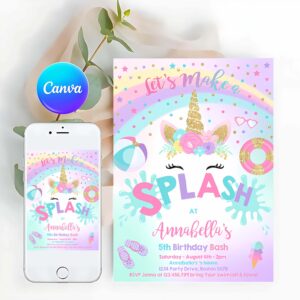 Pool Party Invitation, Pool Party Invitation