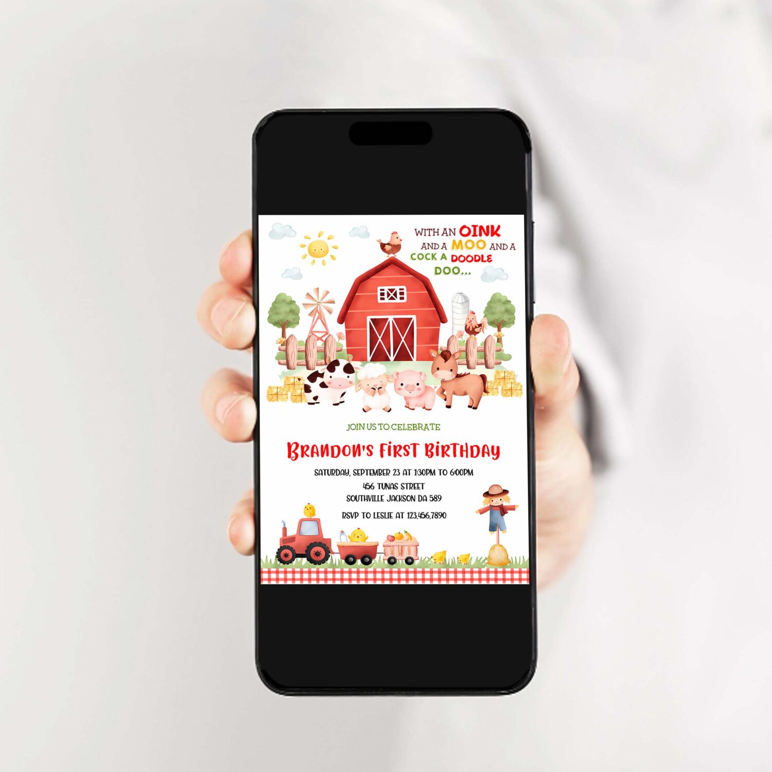 Farm birthday invitation template farm animals birthday invitation farm thank you tag barnyard invitation farm invitation 2