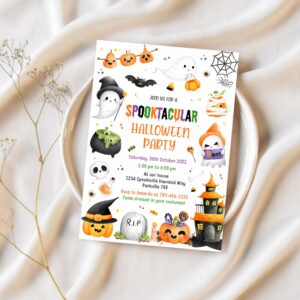 Halloween invitation halloween party invitation halloween birthday invitation halloween invitation 1