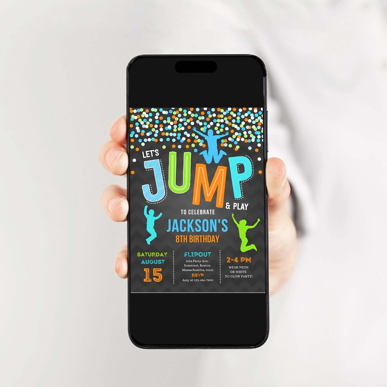 Jump invitation jump invitation trampoline party bounce house party jump party lets jump party 2