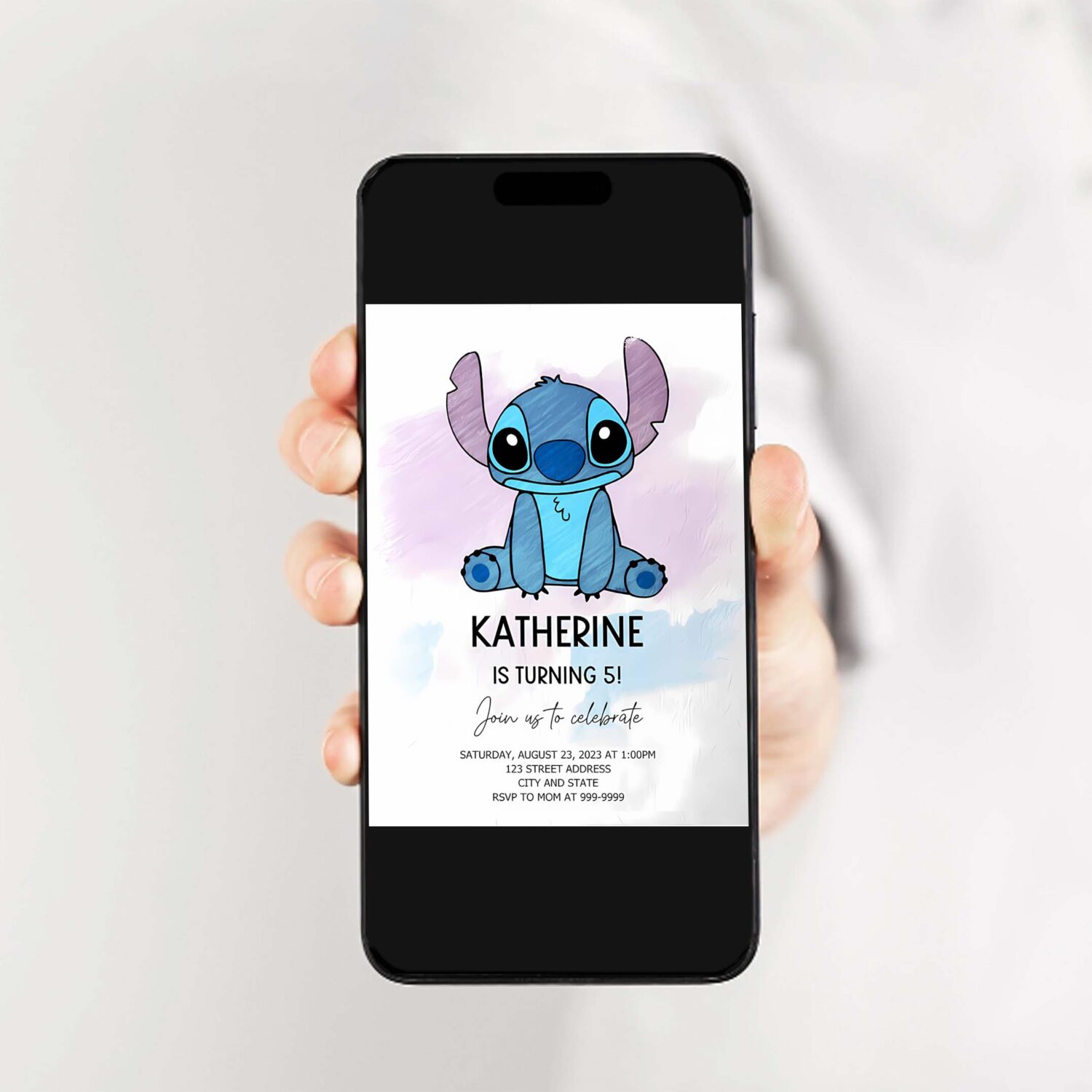 Stitch birthday invitation stitch invitation stitch lilo invitation stitch birthday 2