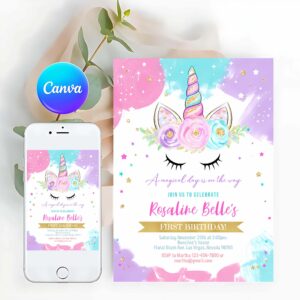 Unicorn Invitation, Unicorn Invitation