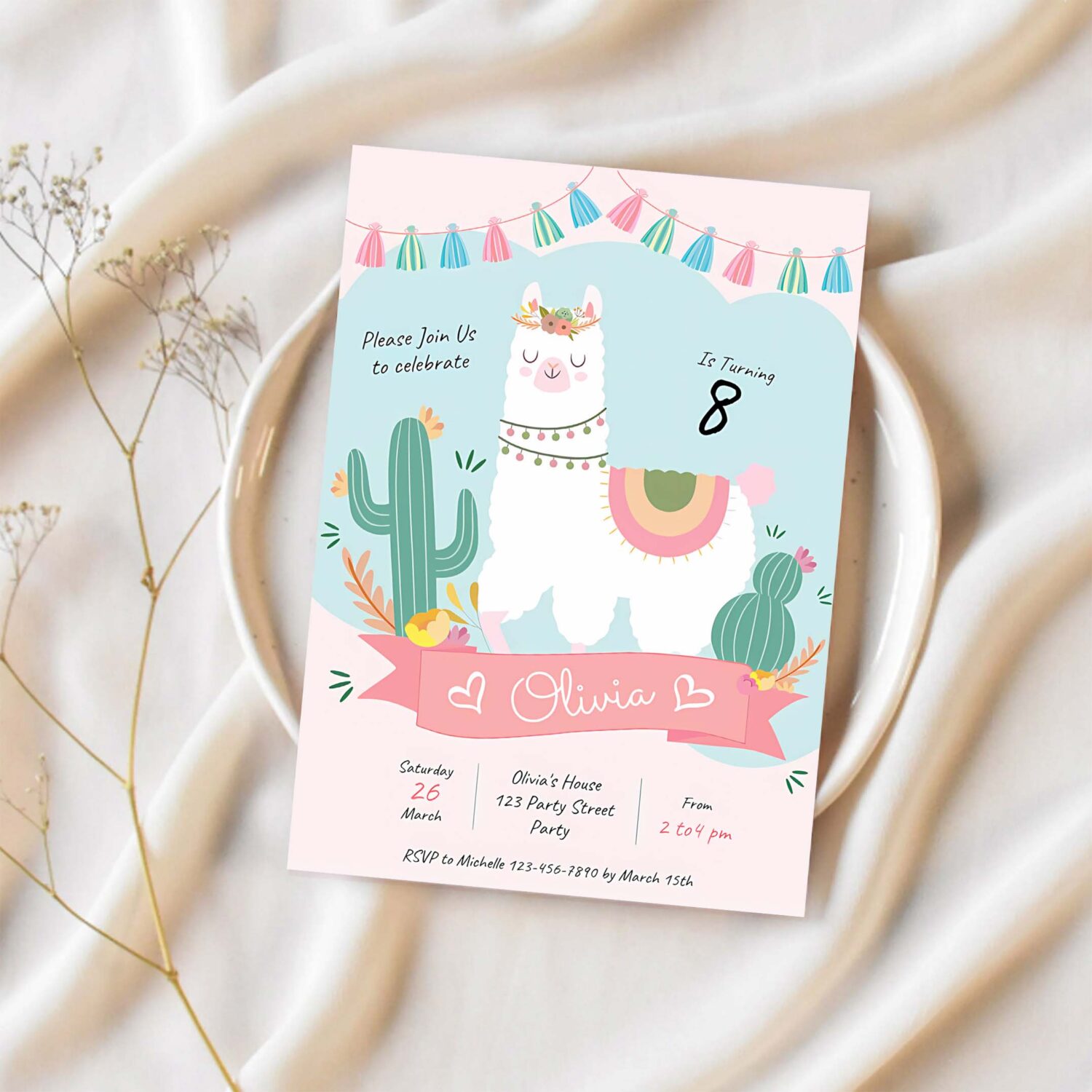 Wildflower 1st birthday invitation shes a wild one invitation 1st birthday girl wildflower birthday 1