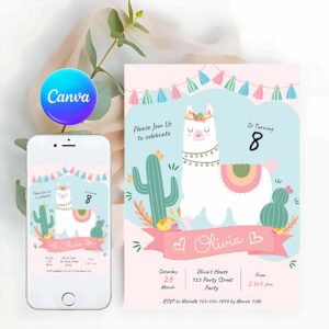 Wild One Invitation, Wildflower 1st Birthday Invitation, She's A Wild One Invitation, 1st Birthday Girl, Wildflower Birthday